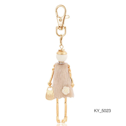 Fashion Women Keychain New Statement Charm Metal Key Chain for Lady Jewelry  Gift Female Trendy Bag Pendant Wholesale