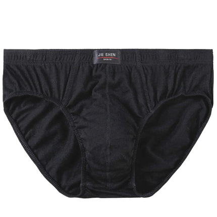 100% Cotton Briefs Mens Comfortable Underpants Man Underwear M/L/XL/2XL/3XL/4XL/5XL 5pcs/Lot Free & Drop Shipping