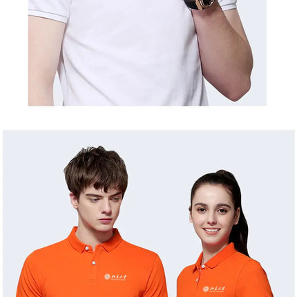 Polo Shirts Custom Logo Printing/embroidery 100% Polyester Breathable Male Polo Employee Polo Shirt Uniform Top Shirts For Men