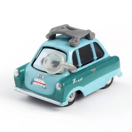 1:55 Original Pixar Cars Toy Rocket McQueen Mater Diecast Car Model Cartoon Car Toys Boy Christmas Gift