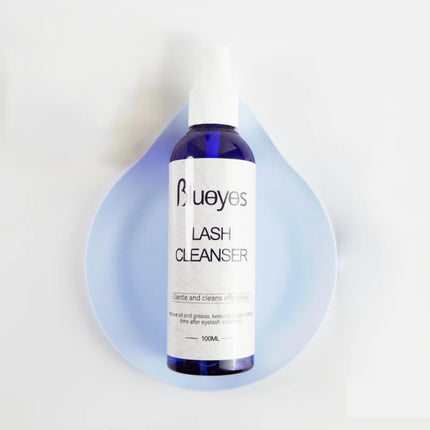 Blueyes 100ml Eyelash Cleanser Primer Grafting False Eyelashes Extension Spray Lash Cleaning Non-irritating Liquid Makeup Tools