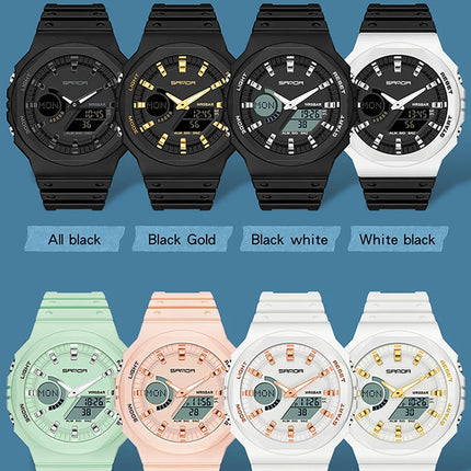 SANDA Outdoor Sports Watches Men Ms LED Digital Watches Military Waterproof Date Electronic Watch Boy Girl Relogio Masculino