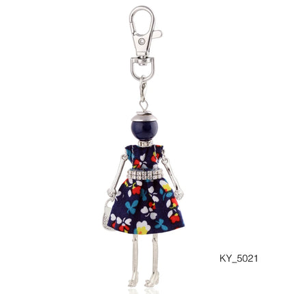 Fashion Women Keychain New Statement Charm Metal Key Chain for Lady Jewelry  Gift Female Trendy Bag Pendant Wholesale