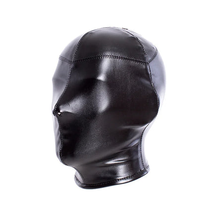 Black High Quality Adjustable Leather Erotic Dog Mask Bdsm Bondage Hood for Fetish Pup Cosplay Role Play Costumes Sex Products