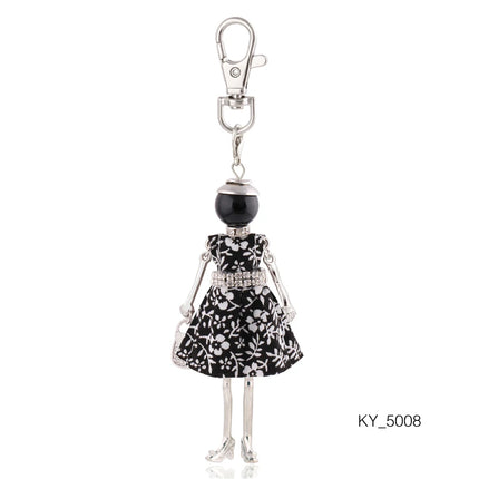 Fashion Women Keychain New Statement Charm Metal Key Chain for Lady Jewelry  Gift Female Trendy Bag Pendant Wholesale