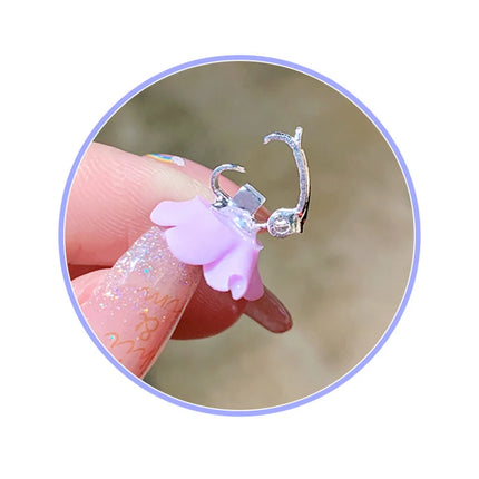 10Pcs/set Kid Small Flower Buckle Hair Clips Baby Hairpins for Women Girls Children Fashion DIY Hair Hair Pins Claws Accessories