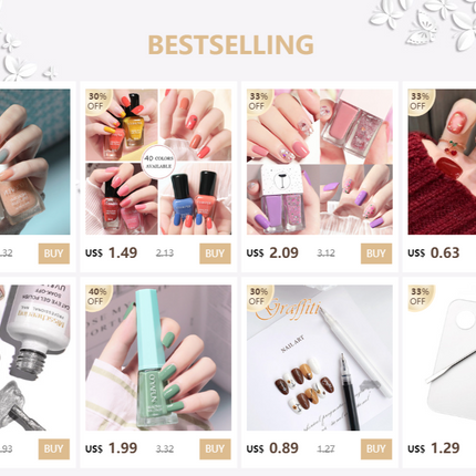 New 2 In 1 Candy Color Nail Polish Manicure Water-based Bright Scrub No Bake No Peeling Quick Dry Waterproof Lasting Nail Polish