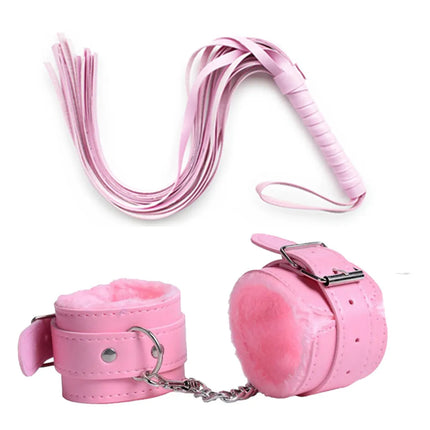 BDSM Bondage Restraint Fetish Slave Handcuffs Ankle Cuffs Adult Games Erotic Sex Toys For Women Men 18 Couples Role Play Cosplay