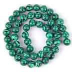 Green Malachite / 6mm 59 to 61pcs