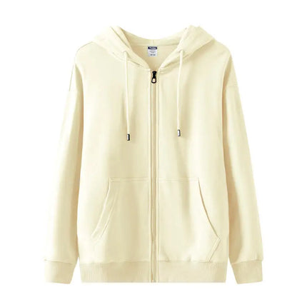 Customize Oversize Hoodie High Quality Zip Up Hoodie Women's Sweatshirt Woman Clothes Sportwear Men's Top Cotton Tracksuit