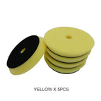 Yellow x 5PCS / 6Inch Backer