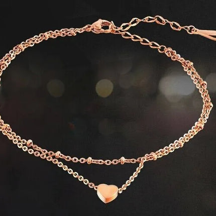 New Personalized Butterfly Pendant Anklet Summer Beach Leg Chain Handcrafted Anklet Gold And Silver Headwear Wholesale And Retai
