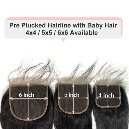 Ali Queen Hair Wholesale Price HD transparent lace closure Straight human hair hd lace frontal Free Part With Baby Hair Raw hair