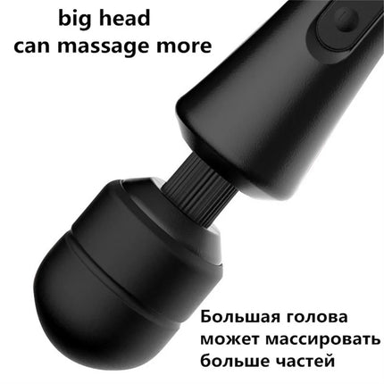Body Massage Vagina Magic Wand Massager AV Vibrators Dildo Masturbator Product Clitoris Stimulator Adult Sex Toy Women Men Penis