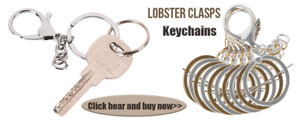 Silver Plated Metal Blank Keyring Keychain Charms Split Ring Keyfob Key Holder Link Rings Women Men DIY Key Chains Accessories