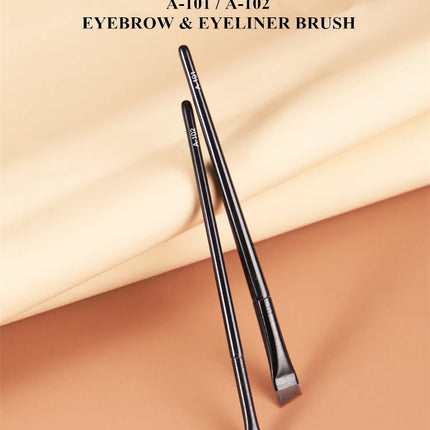 5/10/20/50 Pcs Brow Contour Makeup Brushes Eyebrow Eyeliner Brush Professional Super Thin Angled Liner Eye Brush Make Up Tools