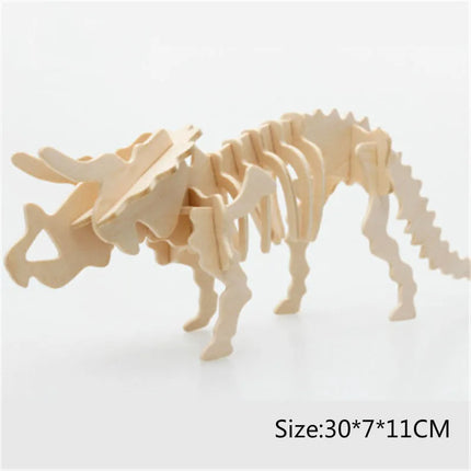 3D DIY Wood Puzzle Toy Military Series Tank Vehicle Model Set Creative Assembled Education Puzzle Toys Gifts For Children Kids