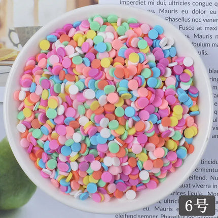 20g Fake Sprinkles Decoration For slime Filler DIY Slime Supplie simulation Candy Cake Dessert Accessories Toy for children Gift
