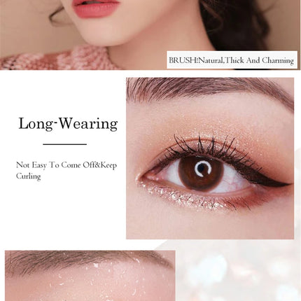 3D Mascara Makeup Lengthening Eyelash Extension Women Waterproof Fast Dry Long-wearing Lasting Mascara Big Eye Cosmetic
