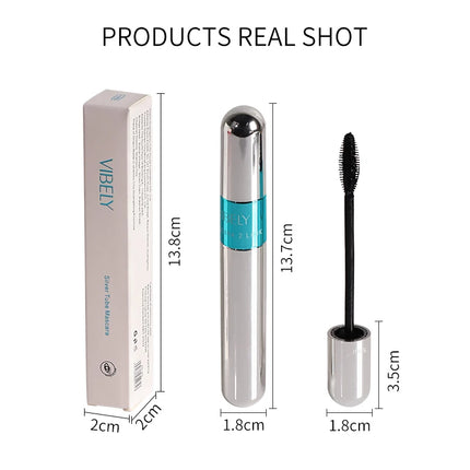 New 4D Silk Fiber Lash Mascara Waterproof VIBELY 3d Mascara For Eyelash Extension Black Thick Lengthening Eye Lashes Cosmetics