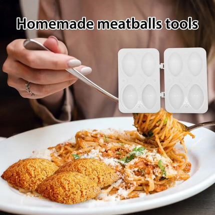 Meatball Maker Manual Meatloaf Mold Maker Filling Kibbeh Processor Rolls Cake Dessert Decoration DIY Kitchen Baking Accessories