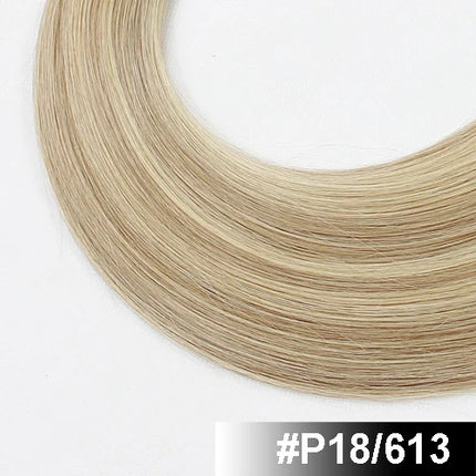 FOREVER HAIR 50g/pc 16" 18" 20" Remy Human Hair Weft Dark Brown European Straight Hair Extensions Natural Luxury Hair Weave