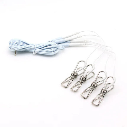 Teaser Electric Shock Sex Toys,Electro Pulse Anal Plug Penis Plug Nipple Clamp Cock Ring,Strong Power Box,SM Product Accessories