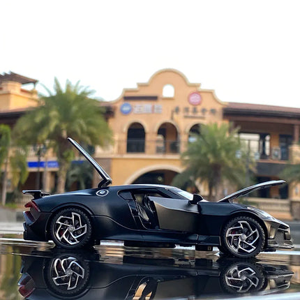 1:32 Bugatti Lavoiturenoire Alloy Sports Car Model Diecast Metal Toy Vehicles Car Model Collection High Simulation Children Gift