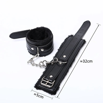 No Vibrators For Women Handcuffs For Sex Ankle Cuff BDSM Bondage Restraints Slave Erotic Adult Games Sex Toys For Couples Women