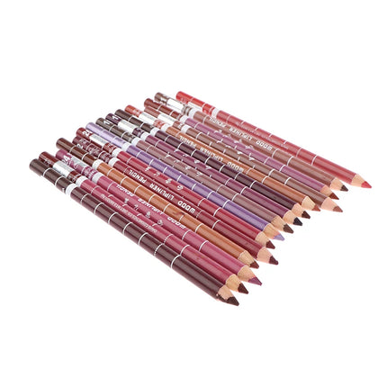 1PC Professional Wood Lip Liner Waterproof Lady Long Lasting Lip Liner Pencil Makeup Women's Long Lasting Cosmetic Beauty Tool