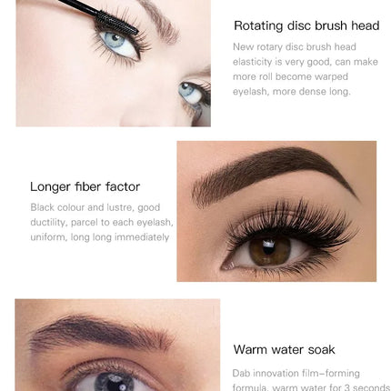 4d Silk Fiber Lash Mascara Curling Volume Eyelashes Waterproof Liquid 3D Fiber Lash Extension Mascara Cosmetic