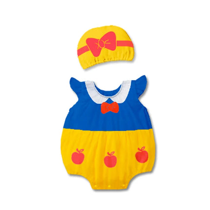 New Cartoon Baby Boys Girls Costume Newborn Mickey Minne Kids Baby Jumpsuit Mickey Stitch Donald Duck Summer Newborn Jumpsuit