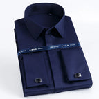 Hidden Button Navy / 38