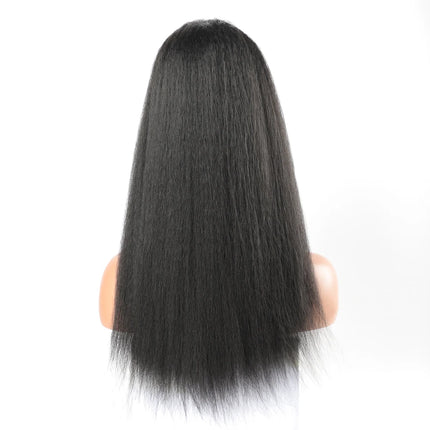 22INCH Synthetic Yaki Hair Extension Ponytail Fake Drawstring Ponytail Hairpiece Synthetic Afro Plaited Ponytail Tresse Longue