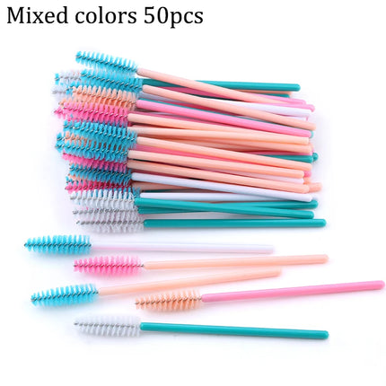 Disposable Eyebrow Mascara Brush 50pcs / Brosse Sourcils Mascara Jetable