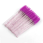 50pcs crystal purple