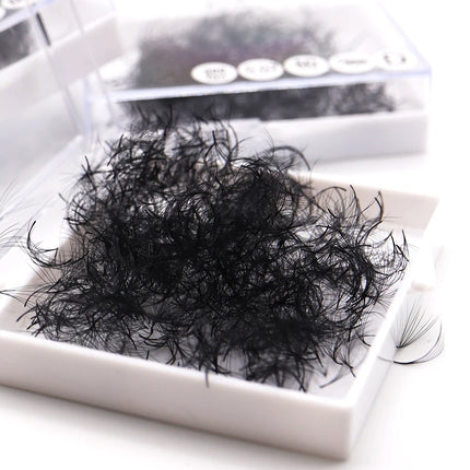 500 Fans 7mm-16mm Sharp Slim Narrow Stem Premade Volume Fans Thin Pointy Base Eyelashes Extensions Loose Fans Makeup Cilia