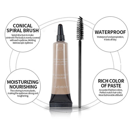 6 Colors Eyebrow Gel Cream Makeup Eyebrow Tattoo Pen Tint Waterproof Long Lasting Eyebrow Enhancers Eyebrows Makeup Cosmetics