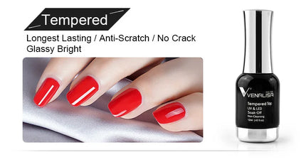 VENALISA Nail Gel Varnish TPO FREE Soak Off UV LED Organic Odorless Enamels Nail Art Colors 12ml 120Colors UV Gel Nail Polish