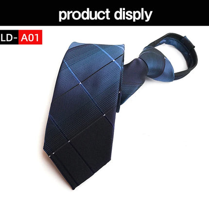 Men's Ties: Black Zipper Tie, Pre-tied Bow Tie, Women's Green Navy Blue Red Neckties, Classic 8cm Neckties for Men's Shirts, Zipper Cravat
