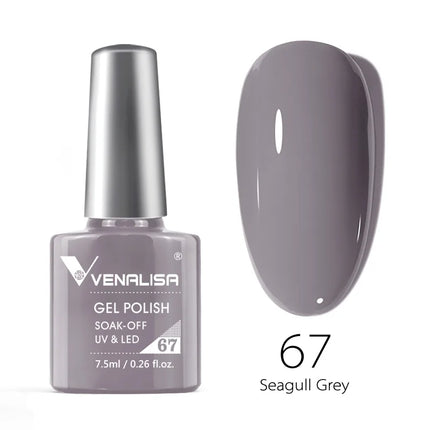 Venalisa VIP4 7.5ml Gel Nail Polish Hema Free Full Coverage Beautiful Semi Permanent Soak Off UV LED Gel Nail Polish Gel Lacquer
