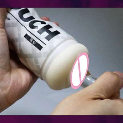 Realistic Vagina Anal Oral Deep Throat Masturbation Cup Vacuum Sucking Soft Silicone Male Penis Glans Trainer Sex Toy for Men