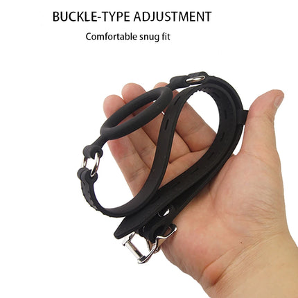 Female Blowjob Toy Sex Slave Rubber Lips O Ring Open Mouth Gag Oral Fetish Bdsm Bondage Restraints Erotic Sexual Toys Adult Game