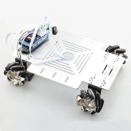 30KG Big Load Smart RC Mecanum Wheel Robot Car Chassis Kit Omni Platform with PS2 Mega2560 Controller for Arduino Project