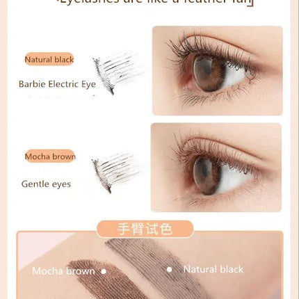 Ukiss Eyelash Primer Styling Liquid Waterproof Curling Setting Liquid Waterproof Lengthen Thick Fine Brush Head Mascara Nude
