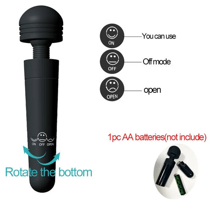 Adult Magic Wand Dildo G Spot Vibrator Sex Toys For Woman Breast Vagina Clitoris Stimulator Couples Erotic Vibrators For Women