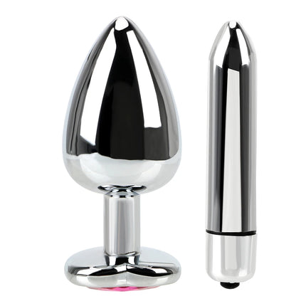Stainless Steel Butt Plug Vibrators For Women Vaginal Erotic Massager Sex Products Anal Plugs Dildo Beads Sex Toy Vagina Insert