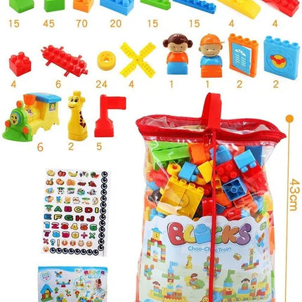 Hot toy toys For kids Inserting and assembling Large particle Building Blocks educational toys DIY Constructor toys For children