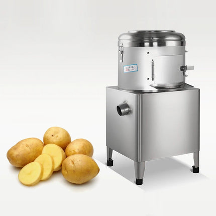 PP8 Automatic Small Peeling Machine 370W commercial canteen taro, ginger, potato and sweet potato cleaning and peeling artifact