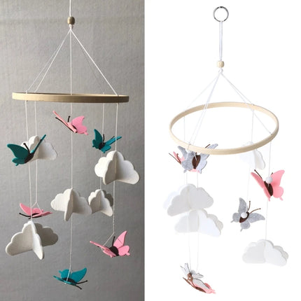 Baby Rattle Mobile Crib Toy Bed Hanging Newborn Wind Chimes Bell Kids Room Decoration Photography Props Dropshipping